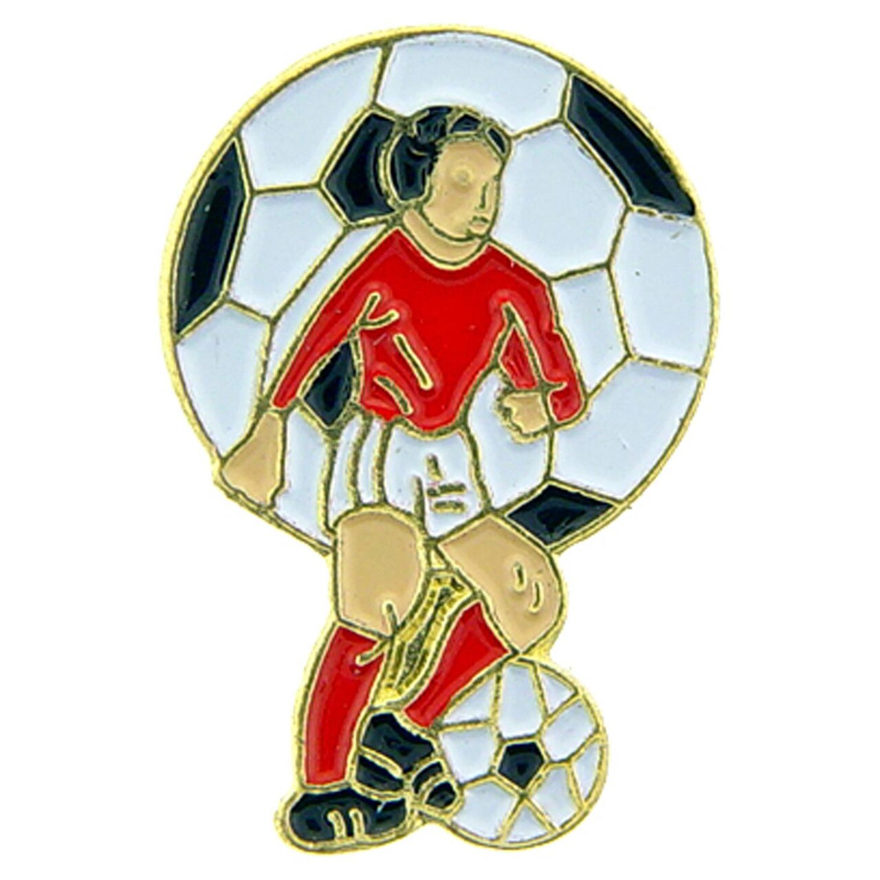 Soccer Player Pin 1&#x22;